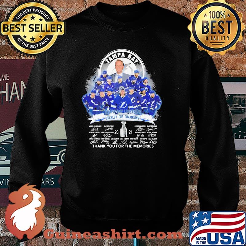 Tampa Bay Lightning Thank You For The Memories Shirt Sweater
