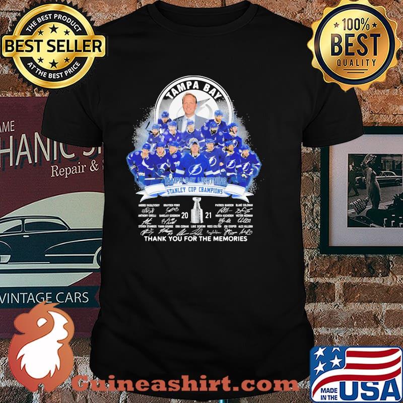 Tampa Bay Lightning Thank You For The Memories Shirt