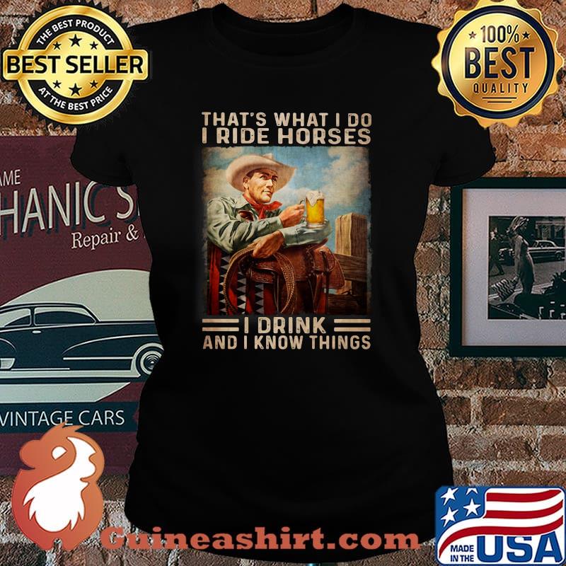 Thats what i do i design for life i drink and i know things beer Laides tee