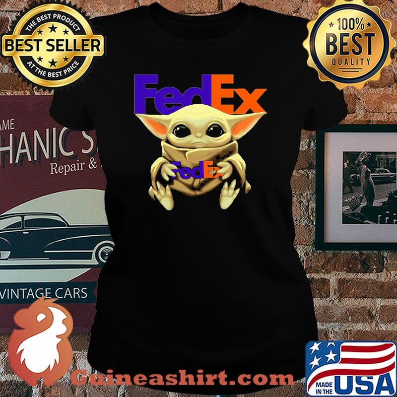 The Fedex Baby Yoda Star War Laides tee