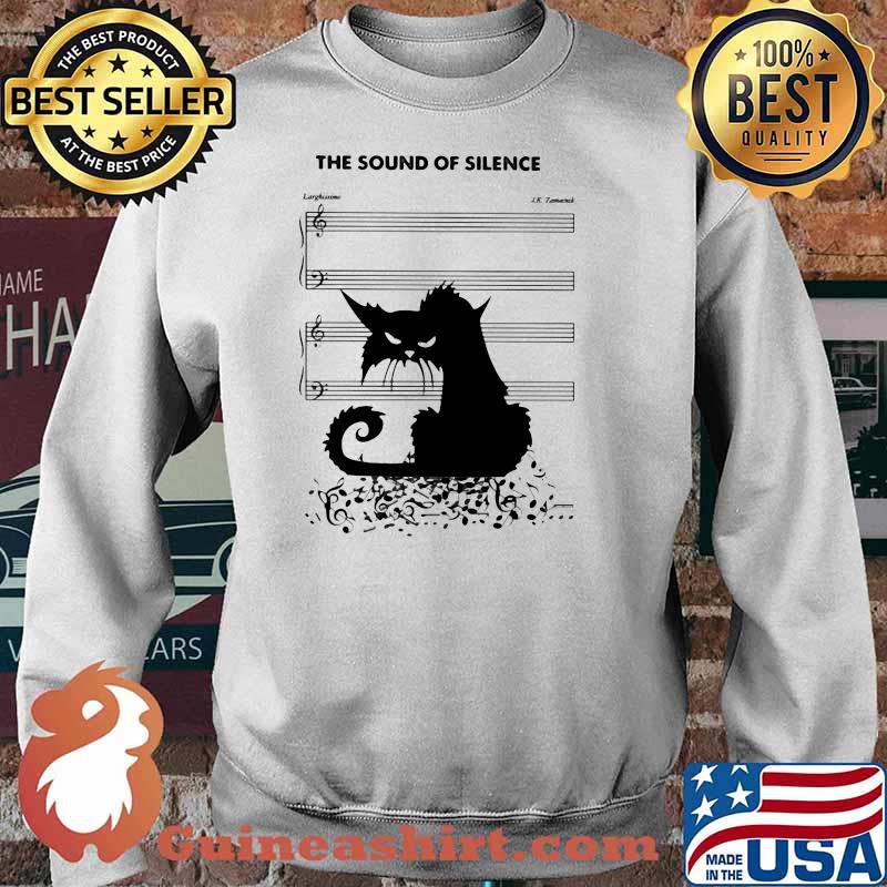 The Sound Of Silence Cat Shirt Sweater