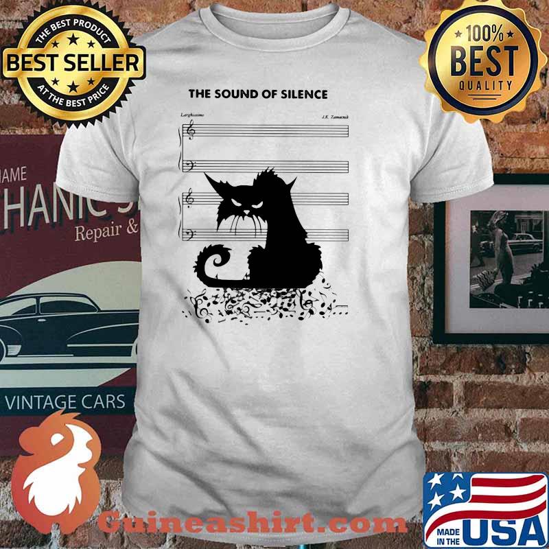 The Sound Of Silence Cat Shirt