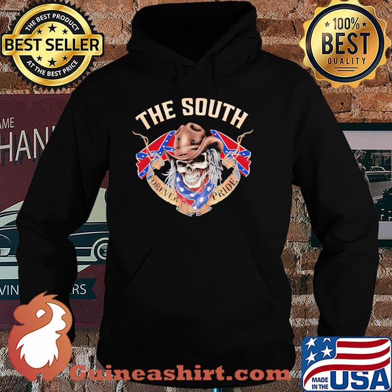 The South Forever Pride Skull Flag Shirt Hoodie