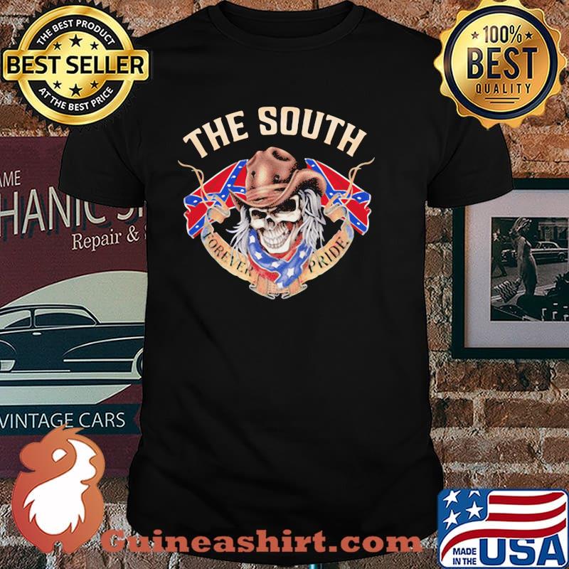 The South Forever Pride Skull Flag Shirt