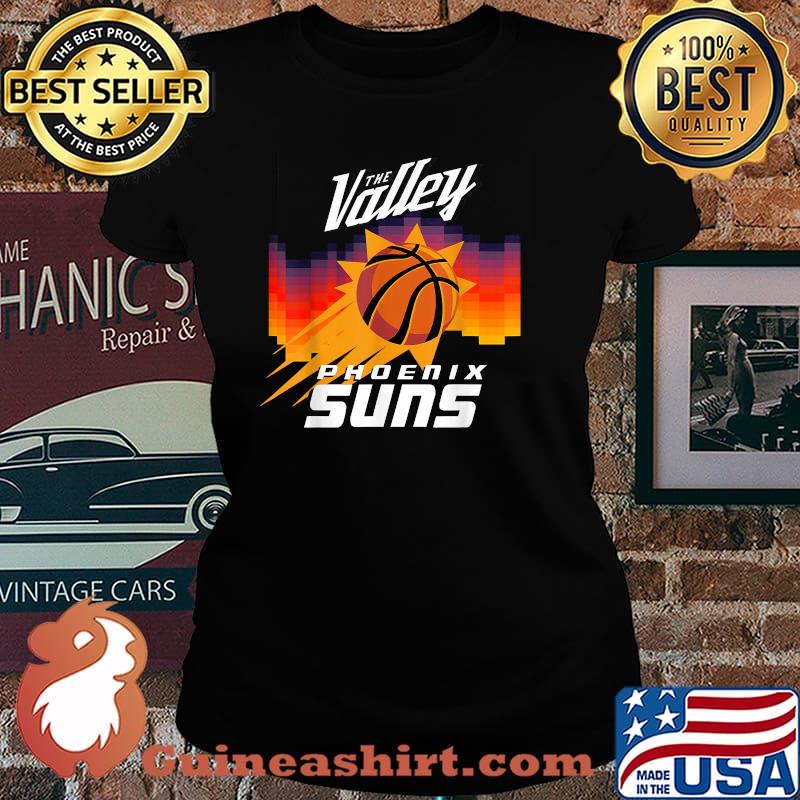 The Valley Phoenix Suns Basketball Team Fan Supporters Your Favorite T-Shirt Laides tee