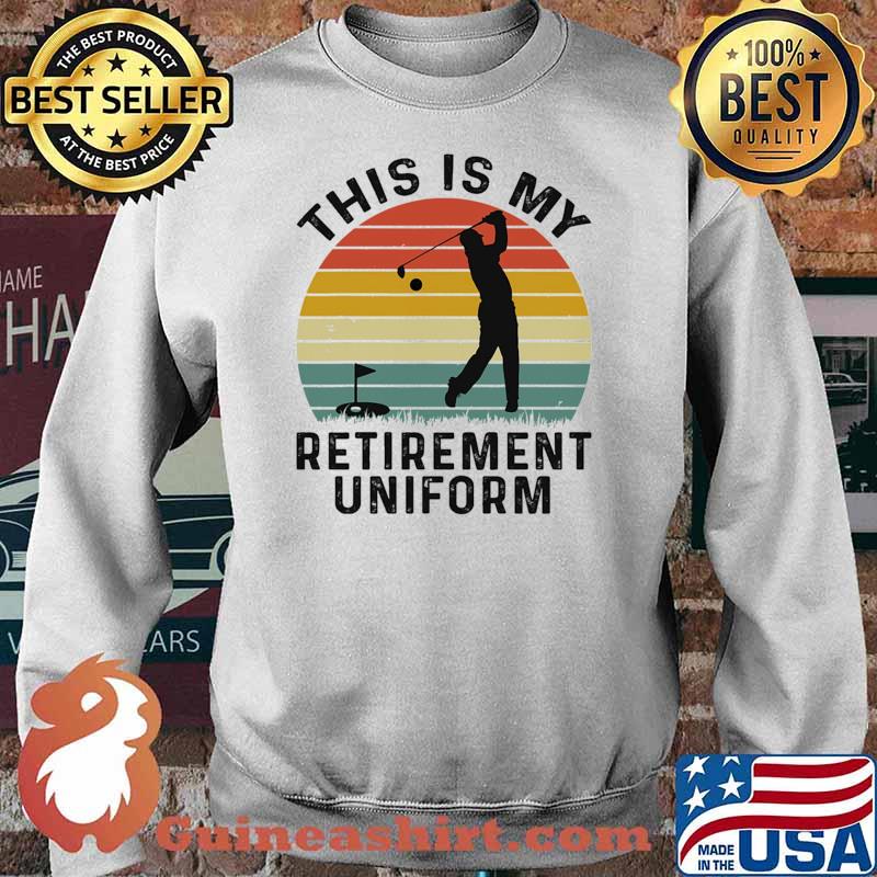 This is my retirement uniform golf vintage Sweater