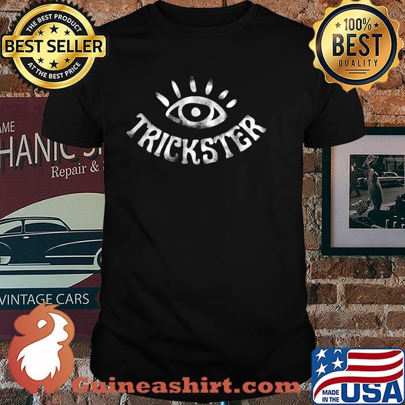 Trickster has an Eye on You, Distressed Design Shirt