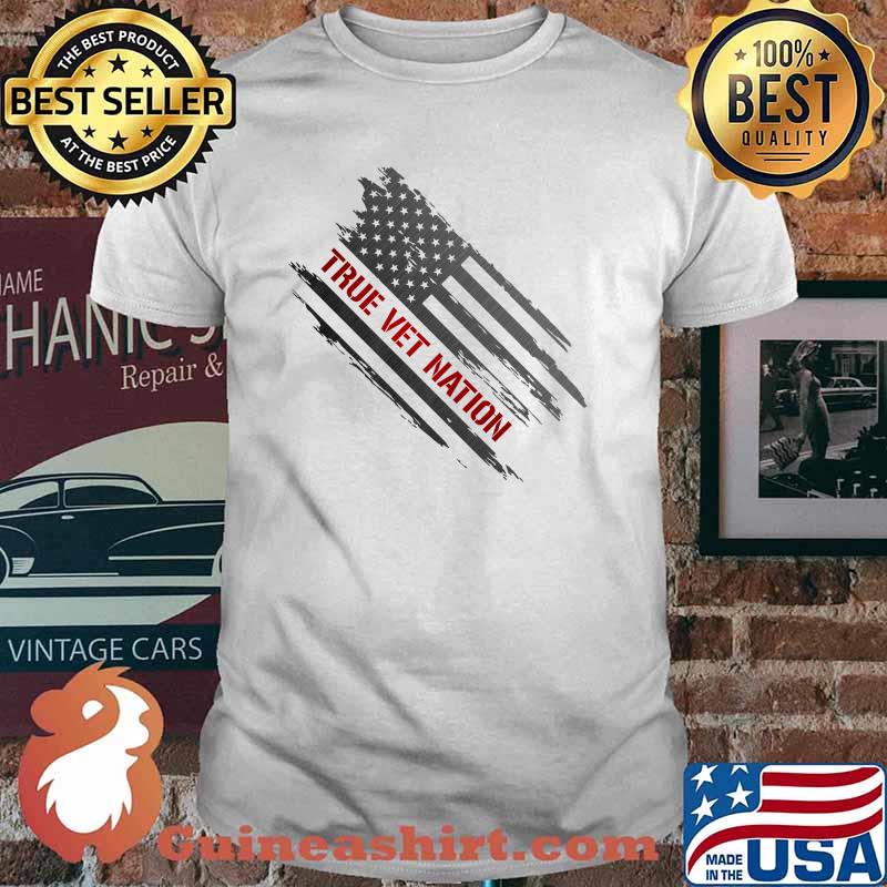 True Vet Nation Flag Shirt