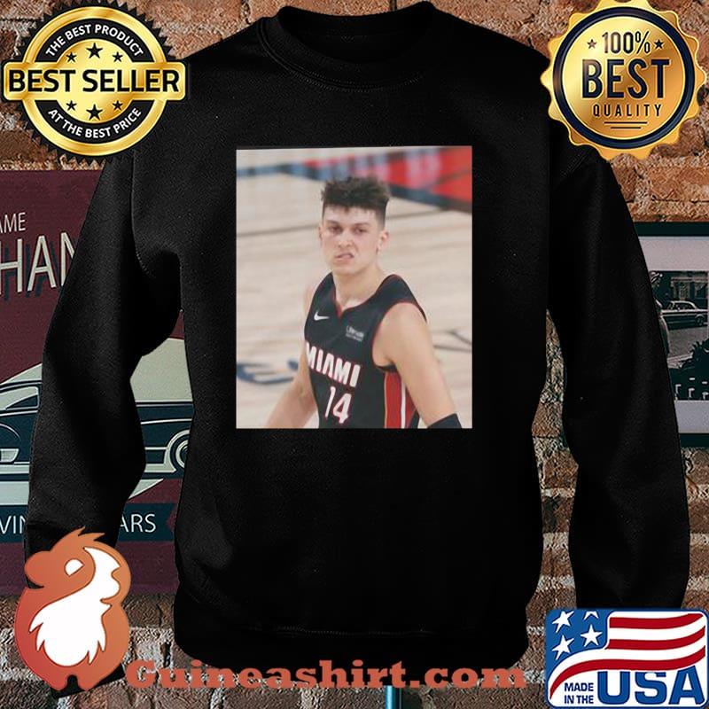 Tyler Herro Snarl Lip Raise Miami Heat NBA Finals Shirt Sweater