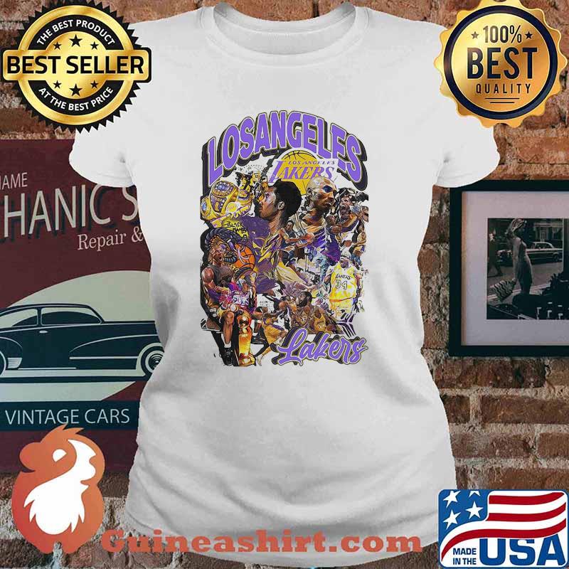 Vintage NBA Los Angeles Lakers Graphic Shirt Ladies tee