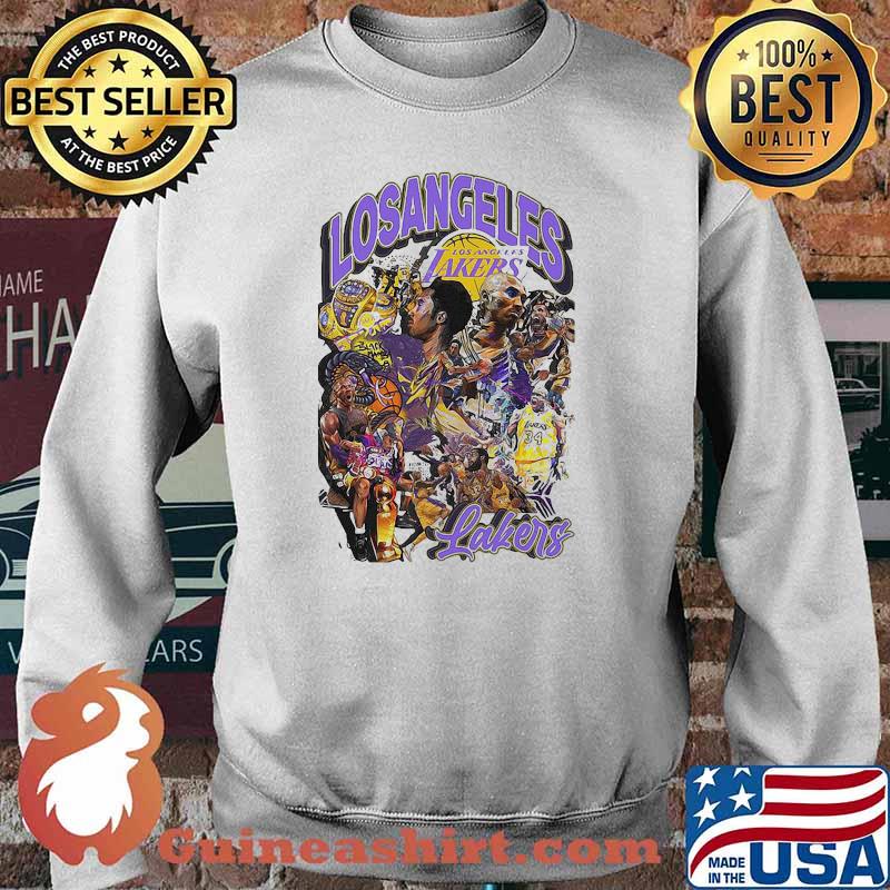 Long Sleeve Los Angeles Lakers Graphic Tee