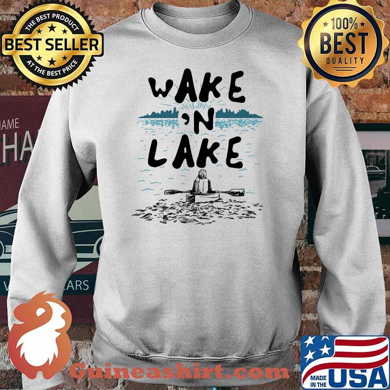 Wake and lake kayak Sweater