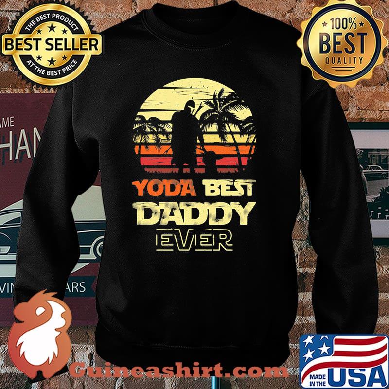 Yoda best daddy ever vintage Sweater
