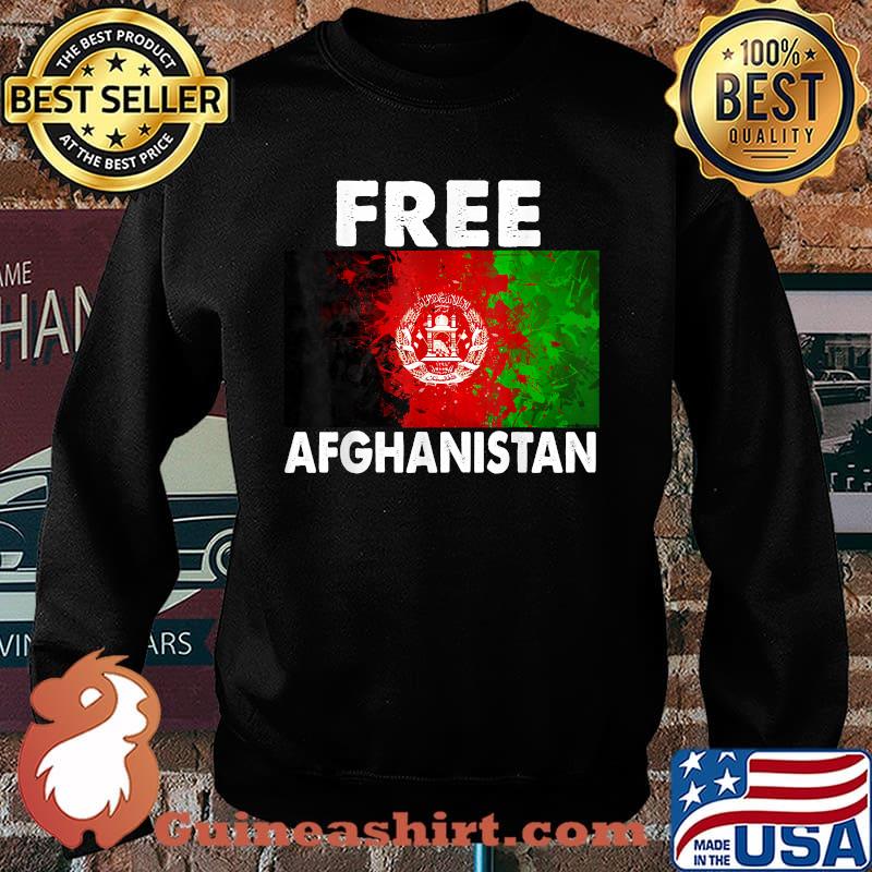 Afghanistan Flag Free Afghanistan T-Shirt Sweater