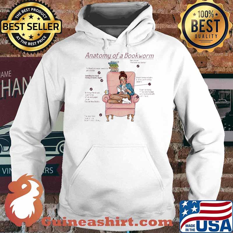 Anatomy of a bookworm Hoodie