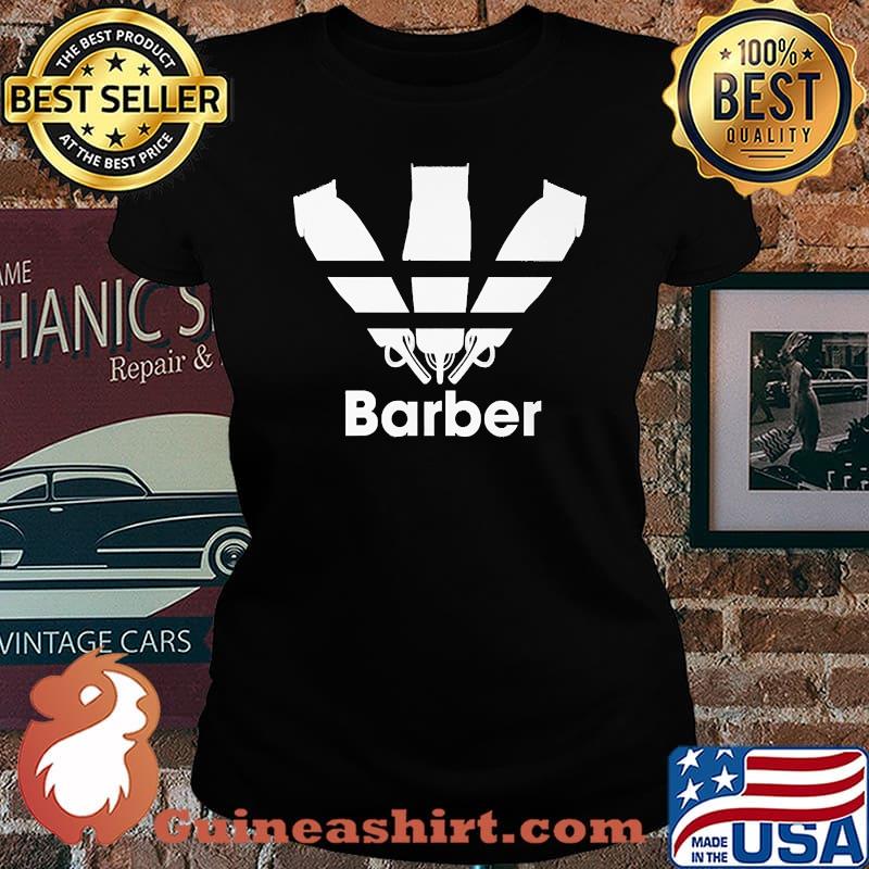 Barber addidas logo s Laides tee