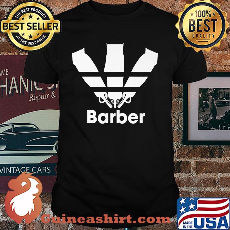 Barber addidas logo shirt