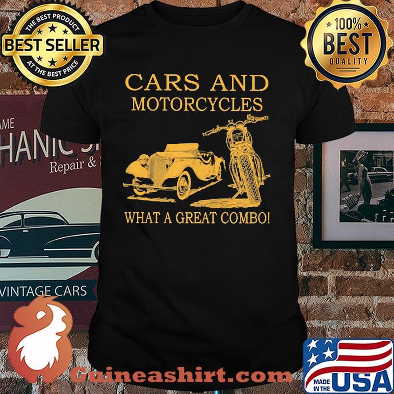 Cars and motorcyles what a great combo shirt