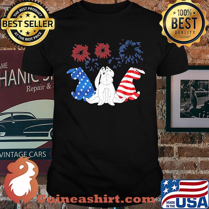 Firework Independence Day Eeyore Shirt