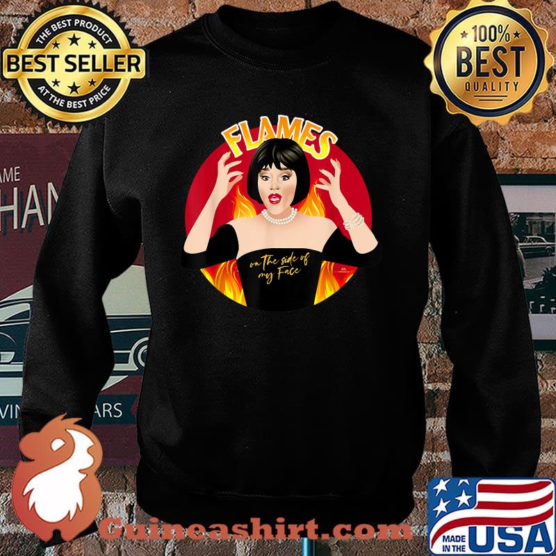 Flames on the side of my face T-Shirt Sweater