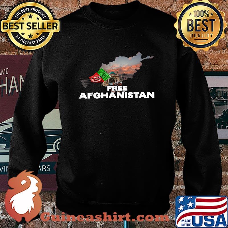 Free Afghanistan Flag Afghan T-Shirt Sweater