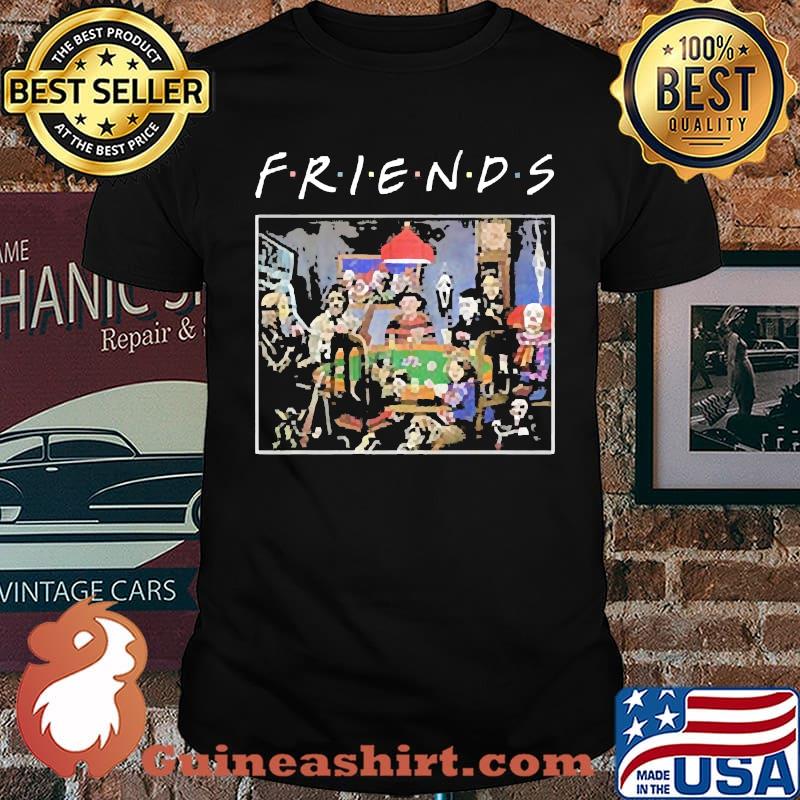 Friends horror movies halloween shirt