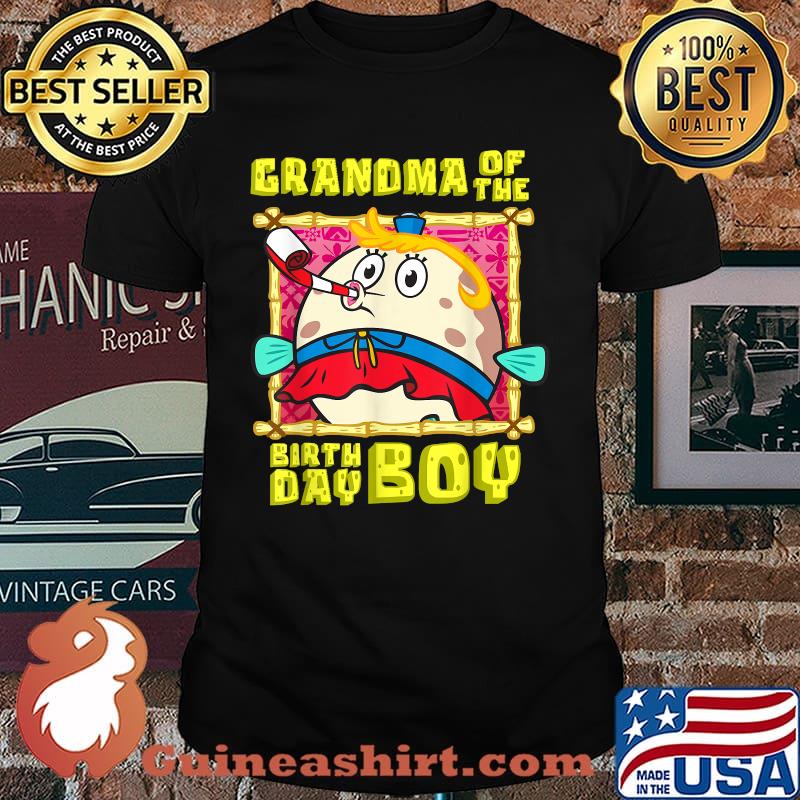 Grandma of the Birthday Boy Mademark x SpongeBob Mrs Puff T-Shirt