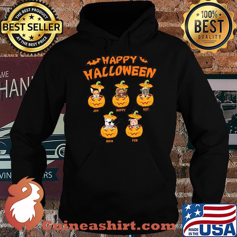 Happy halloween joy boppy rot max fun dogs pumpkin Hoodie