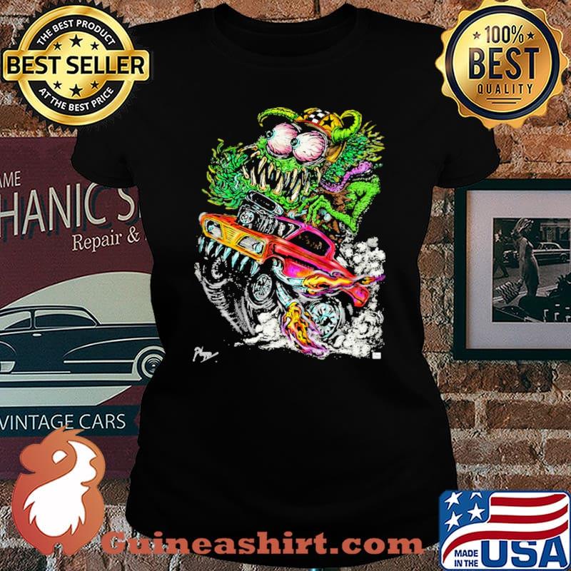 Hot Rod Monsters Shirt Laides tee