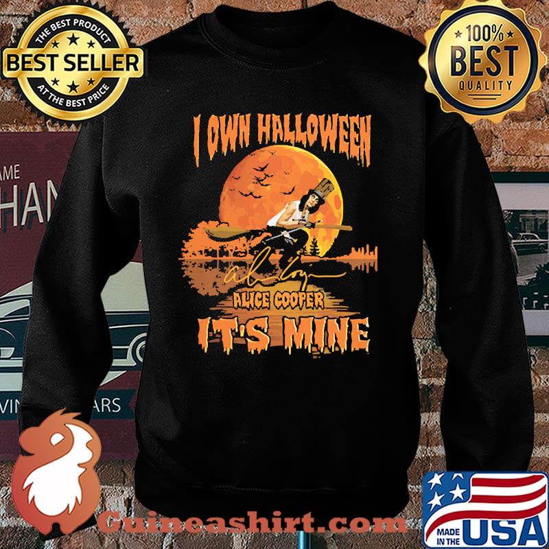 I own halloween alice cooper its mine blood moon witch s Sweater