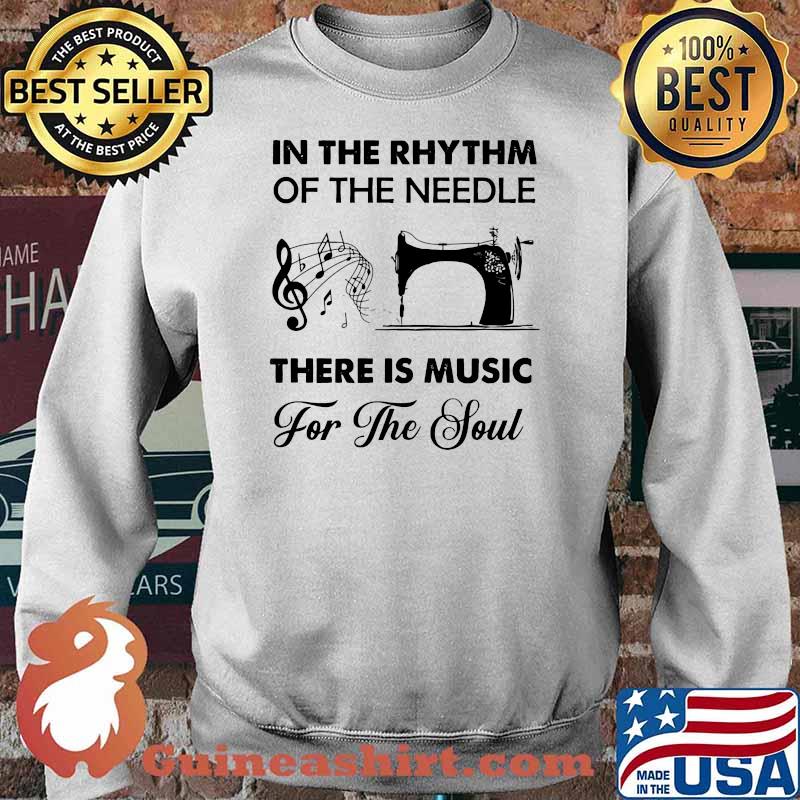 In the rhythm of the needle there is music for the sould Sweater