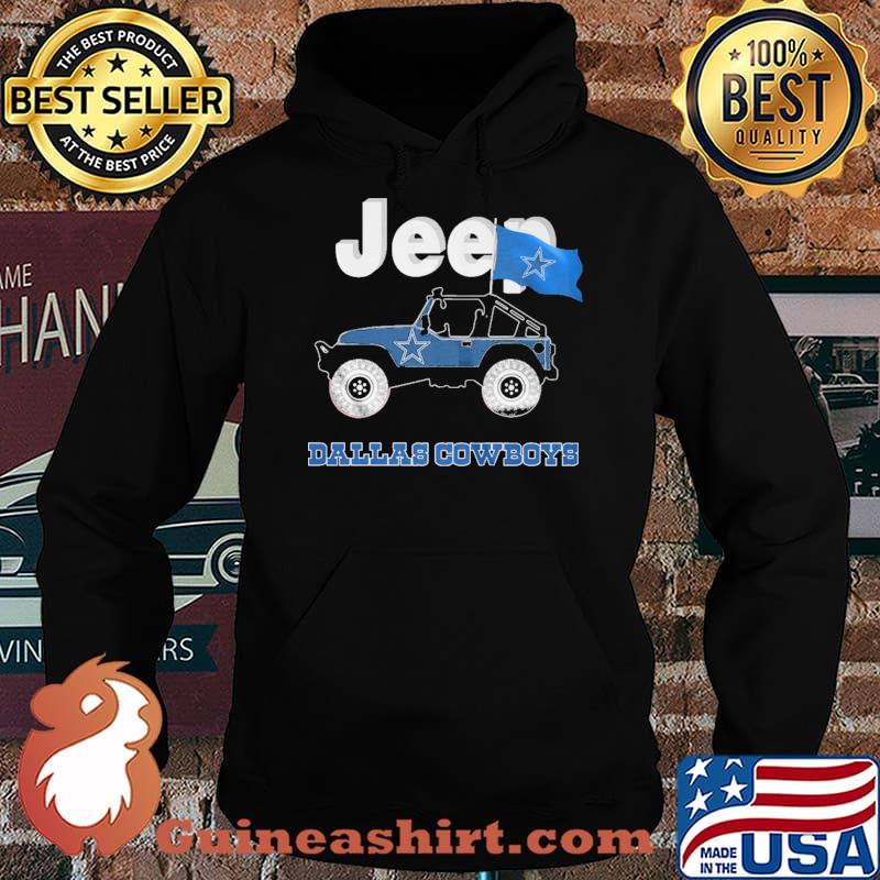 Jeep Dallas Cowboy Car Shirt Hoodie