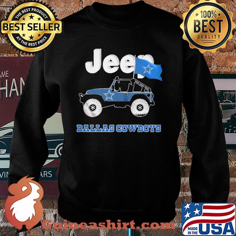 Jeep Dallas Cowboy Car Shirt Sweater