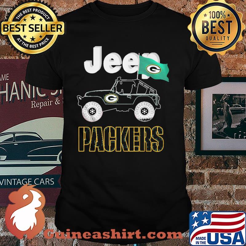 Jeep Packers Green Shirt