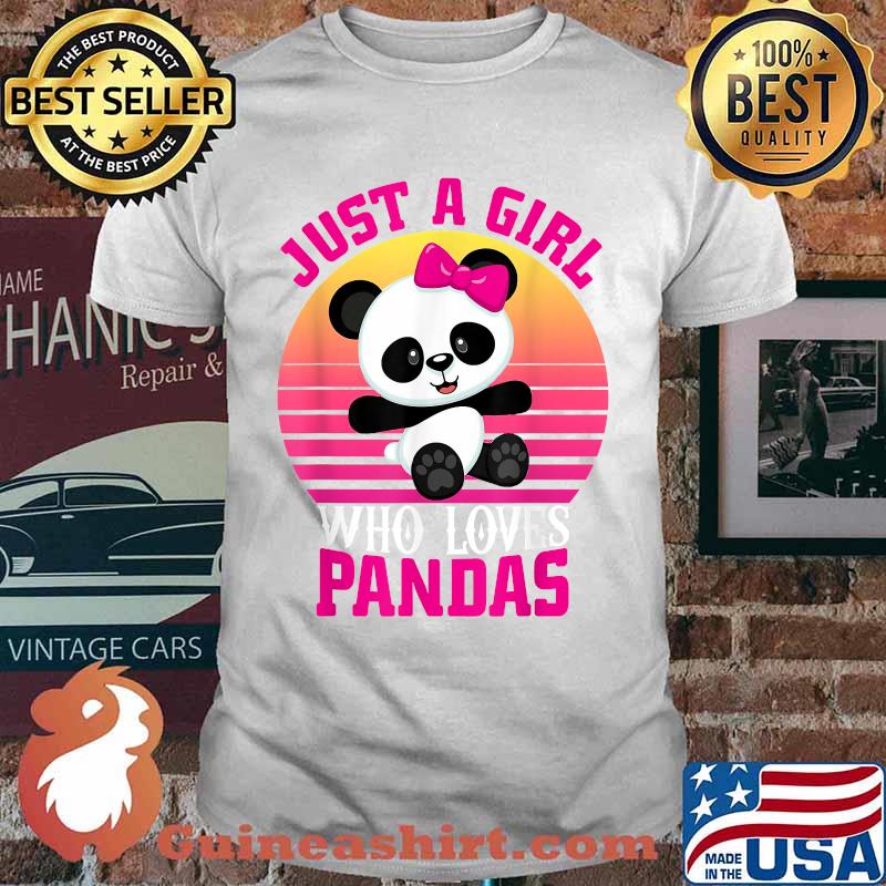 Just A Girl Who Loves Pandas T-Shirt