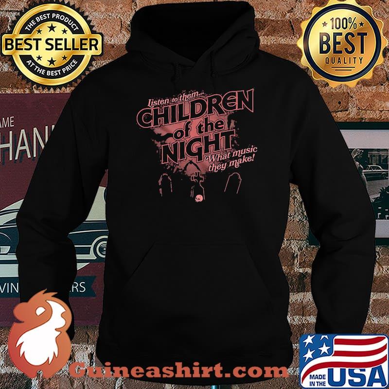 Listen to them children of the nigt what music they make rip skull Hoodie