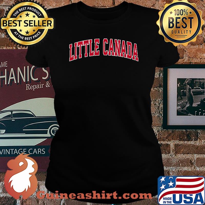 Little Canada Minnesota MN Vintage Sports T-Shirt Laides tee