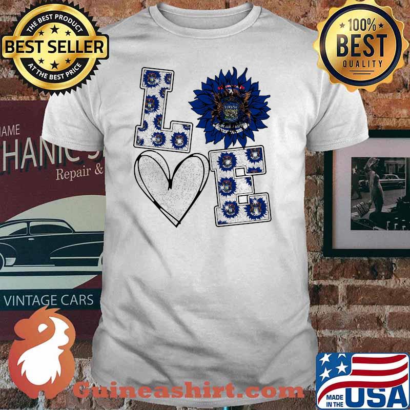 Love michigan sunflower shirt