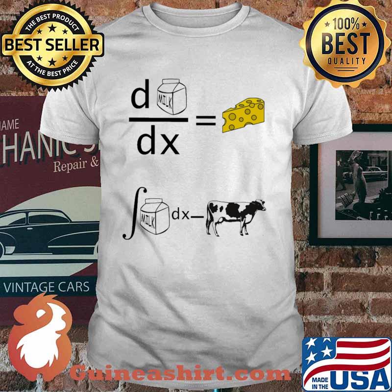 Math Cow Cheese Shirt