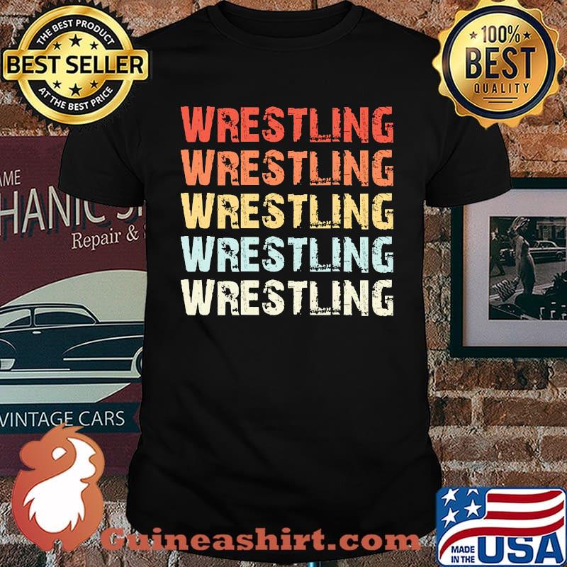 Official wrestling retro shirt