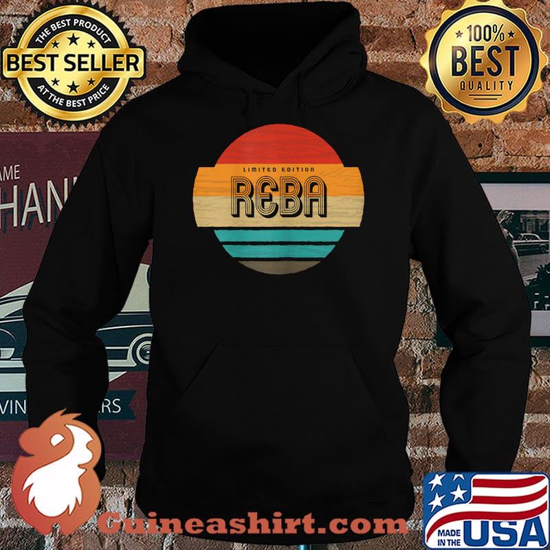 Reba Name Retro Vintage Sunset Limited Edition T-Shirt Hoodie