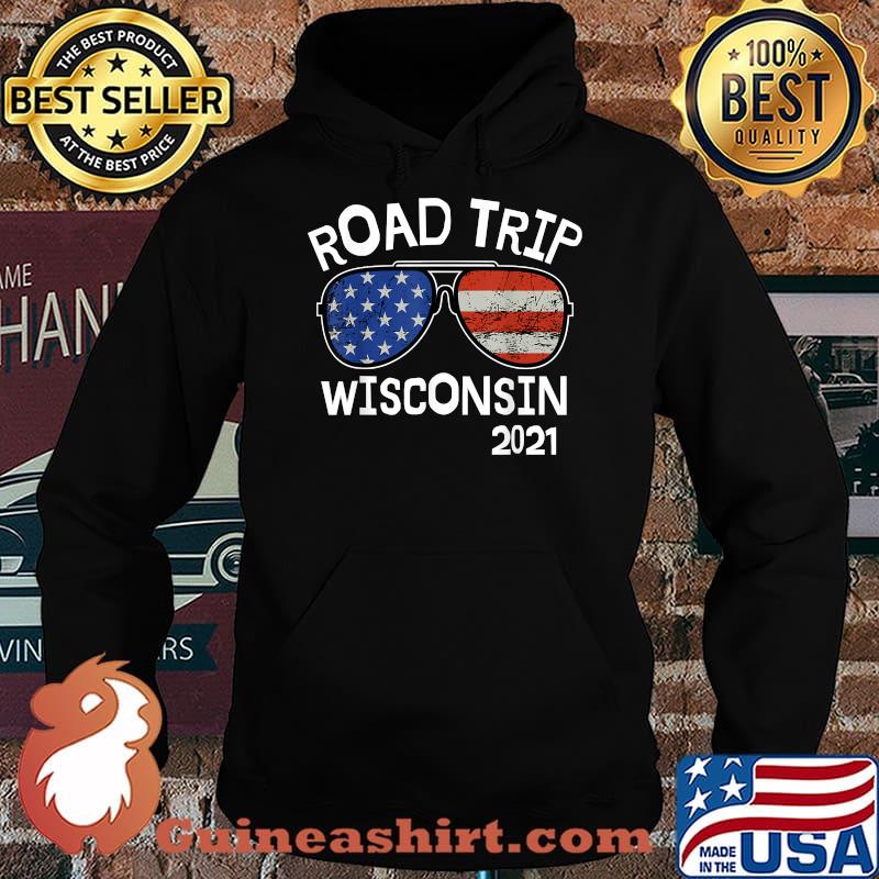 Road Trip Wisconsin 2021 Vacation Family Friends Matching T-Shirt Hoodie