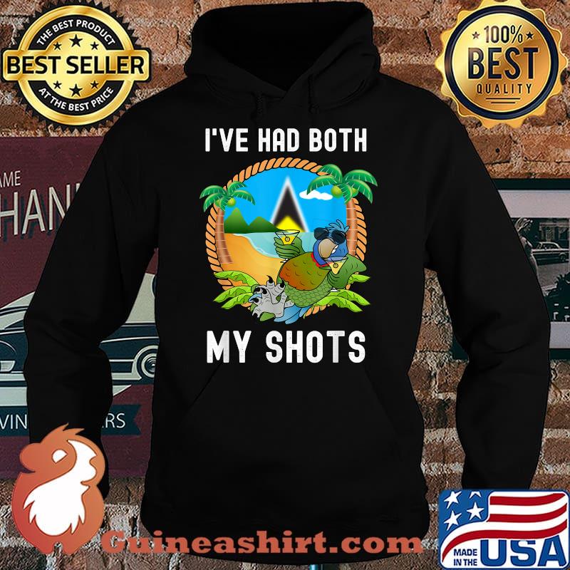 Saint Lucian I've had both my shots T-Shirt Hoodie