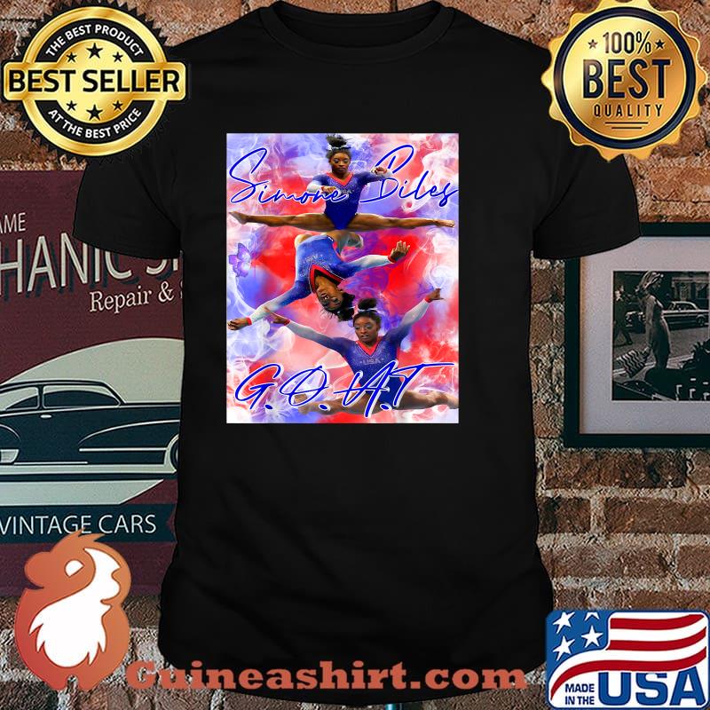 Simone Gymnastics New Records Biles G.O.A.T T-Shirt