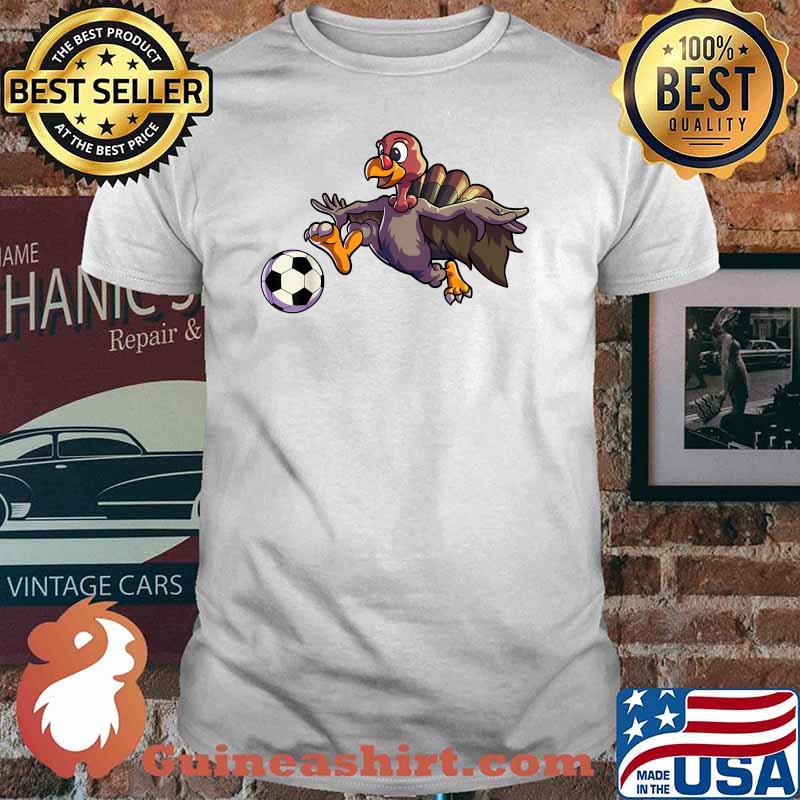 Soccer Thanksgiving Soccer Turkey T-Shirt