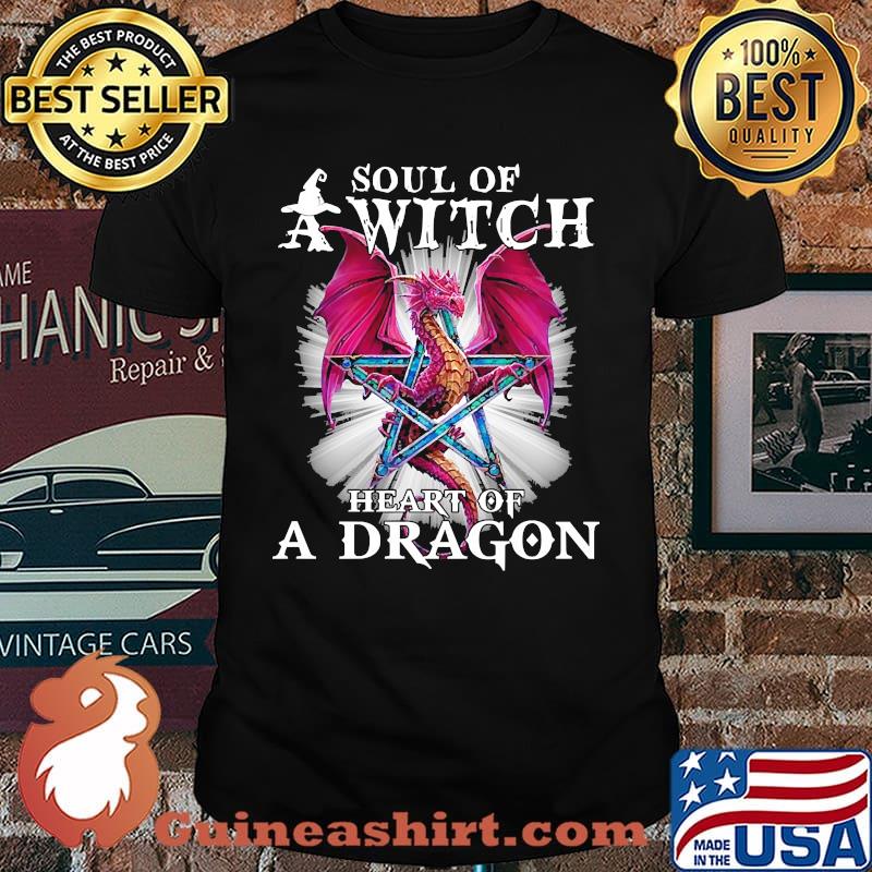Soul of a witch heart of a dragon shirt