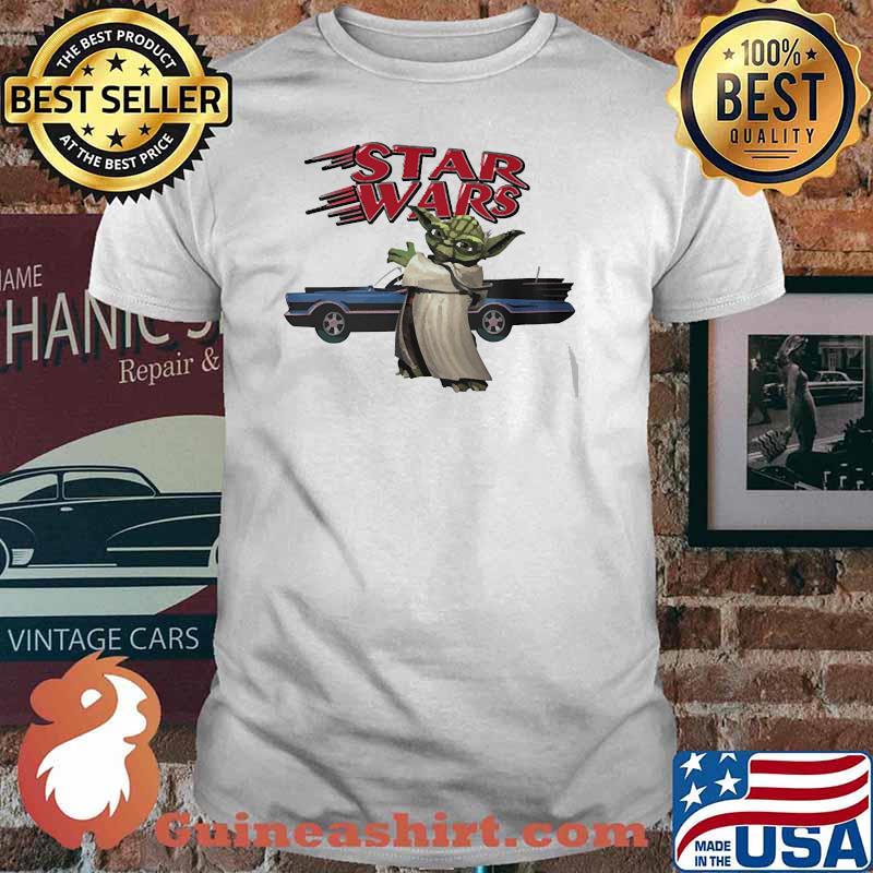 Star wars car yoda shirt