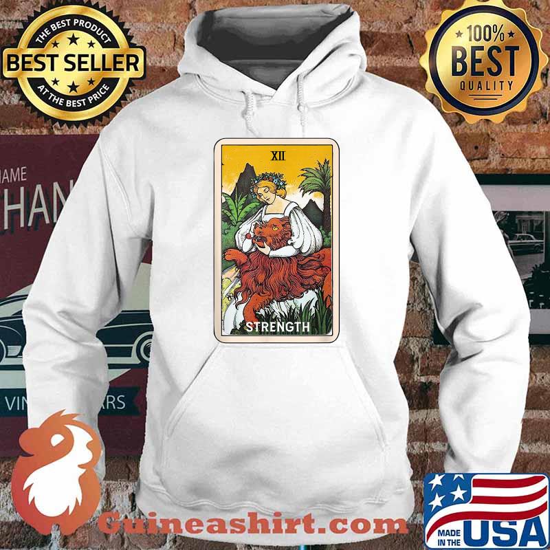 Strength Tarot Card Strong Woman Mystical Empowered T-Shirt Hoodie