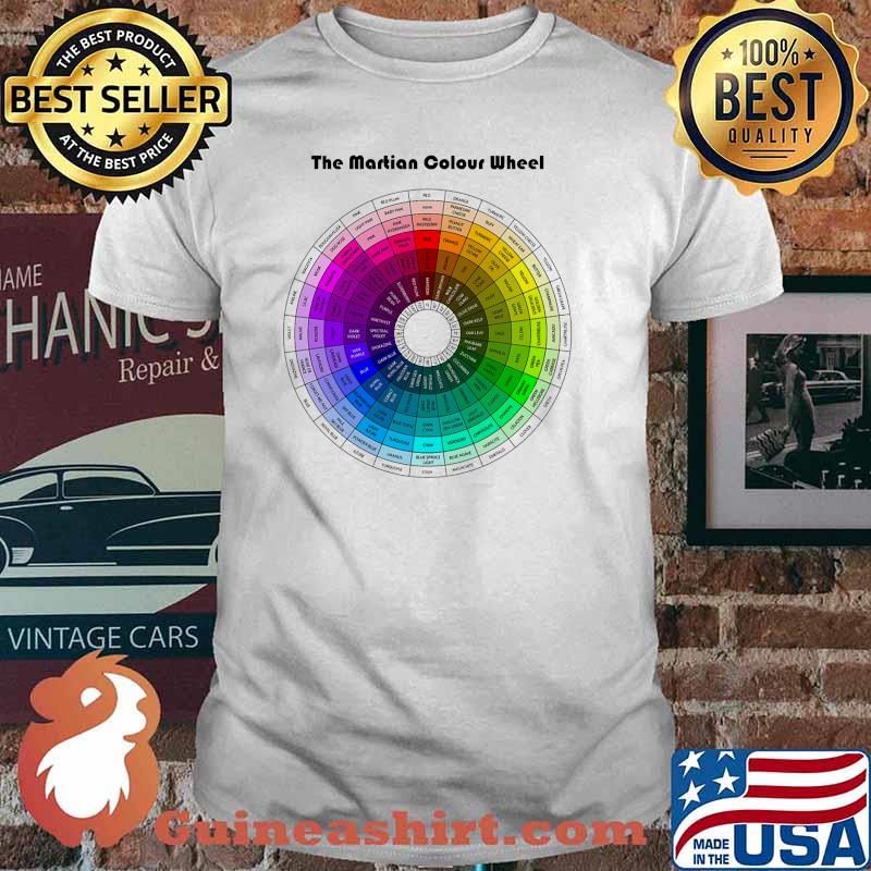 The matian colour wheel shirt