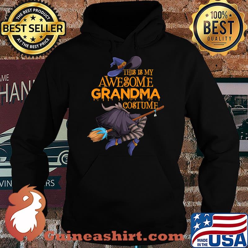 This Is My Awesome Grandmas Costume Witch Halloween T-Shirt Hoodie